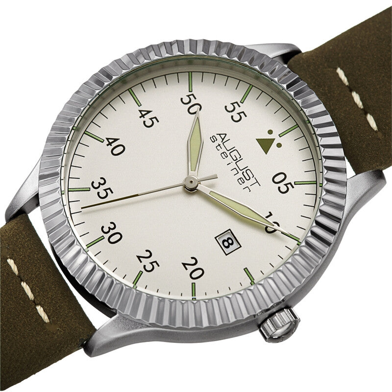 Quartz Silver Dial Men's Watch