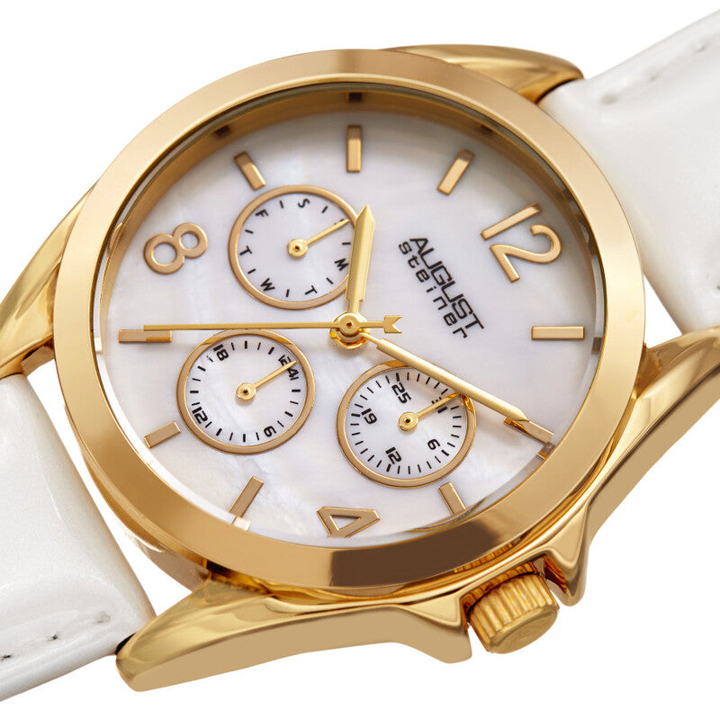 Quartz Silver Dial Ladies Watch