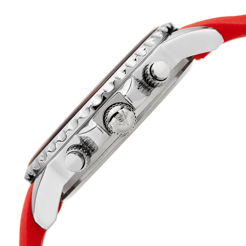 Chronograph Quartz White Dial Ladies Watch