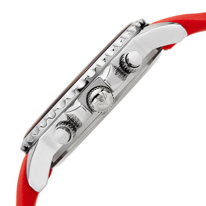 Chronograph Quartz White Dial Ladies Watch