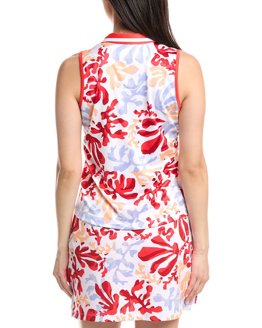 summer abstract floral top