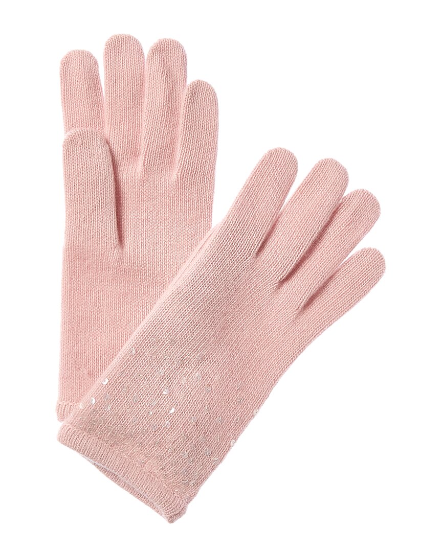 sequins cashmere gloves