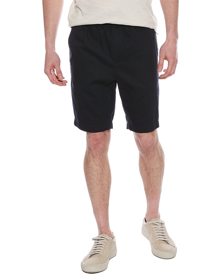 linen-blend short