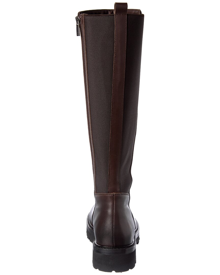 arrow leather boot