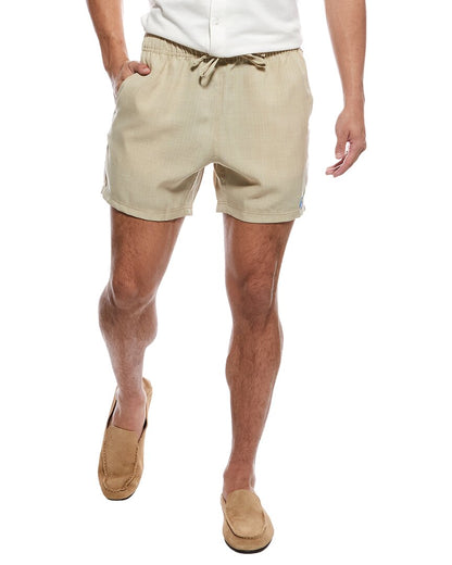 embroidered short