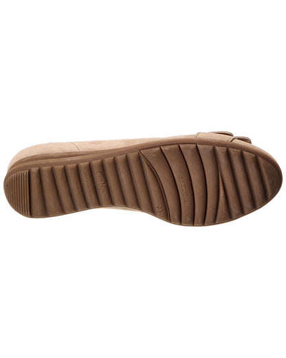 suede ballet flat