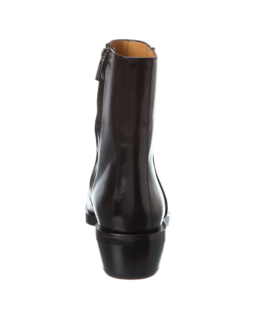 ferragamo leather boot