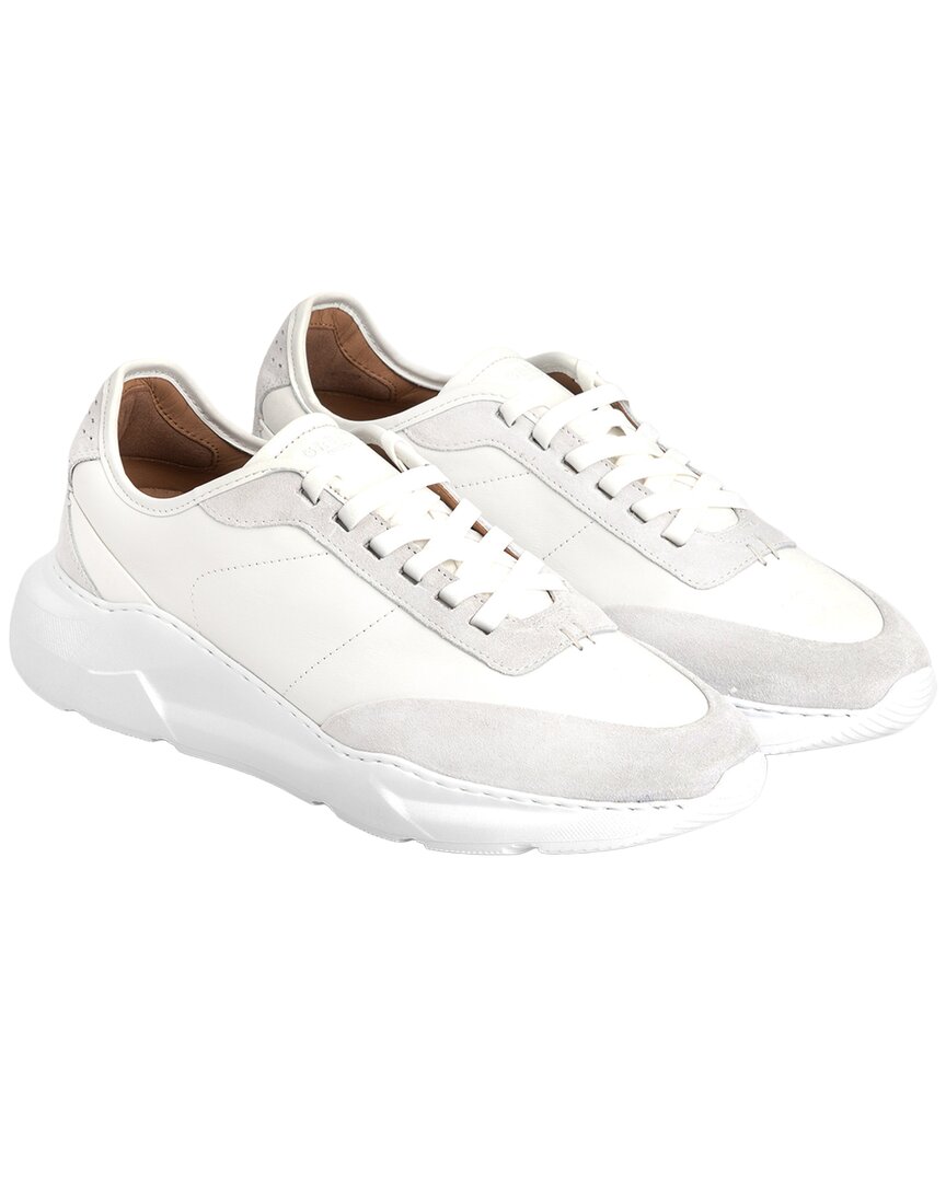 manhattan leather sneaker