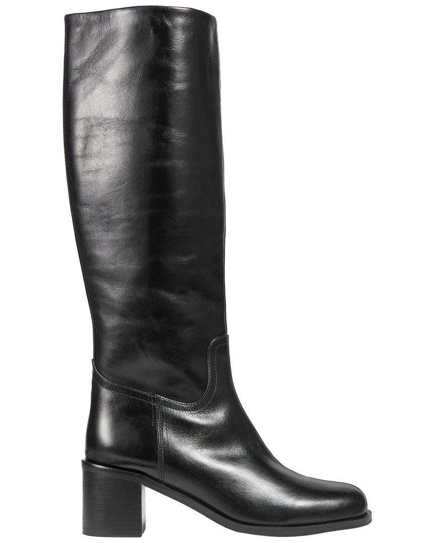 l.k.bennett claude leather knee boot