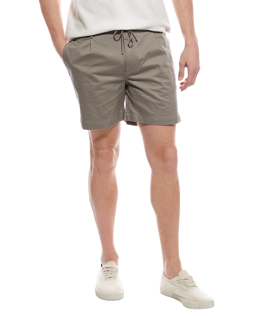 garment dye drawstring short