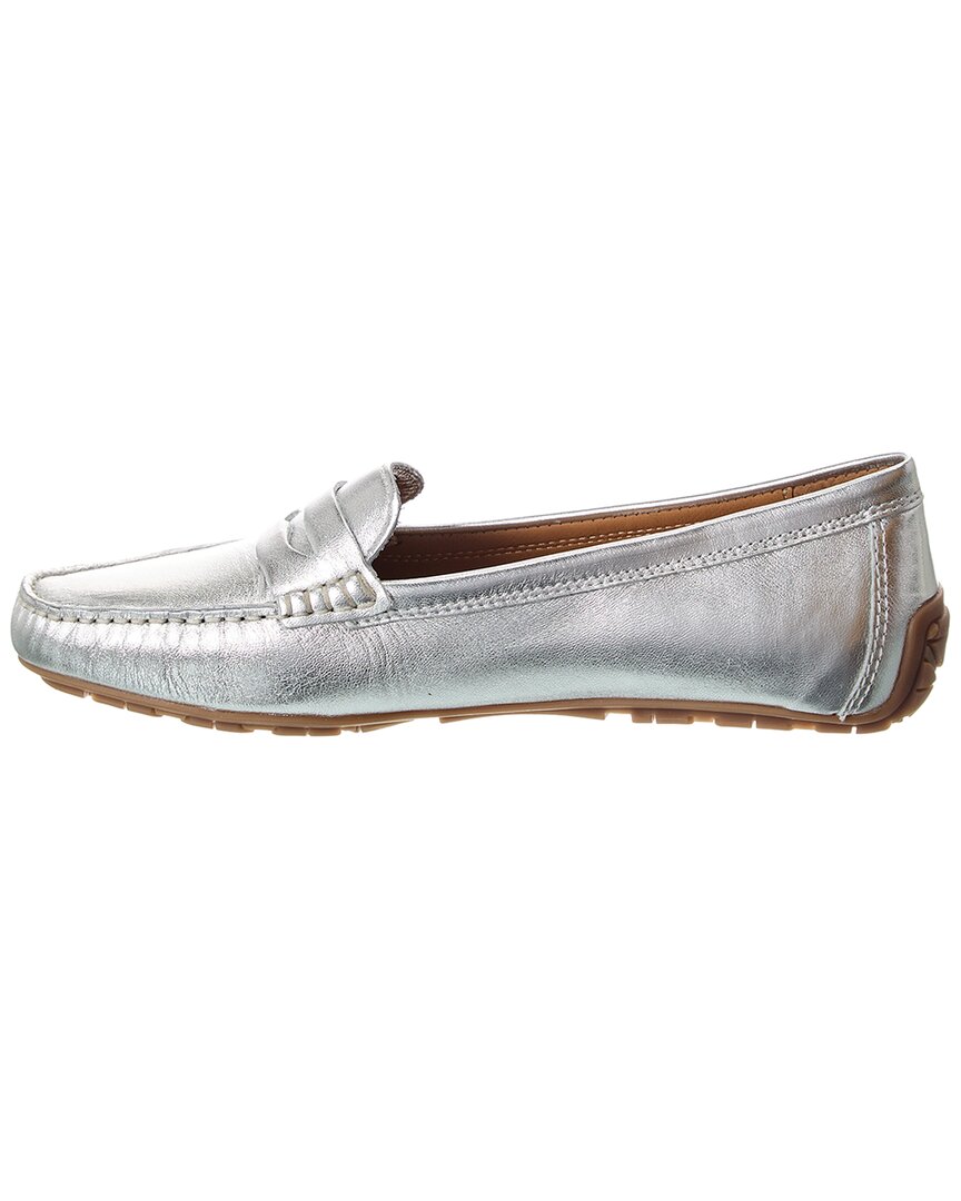 penny leather loafer