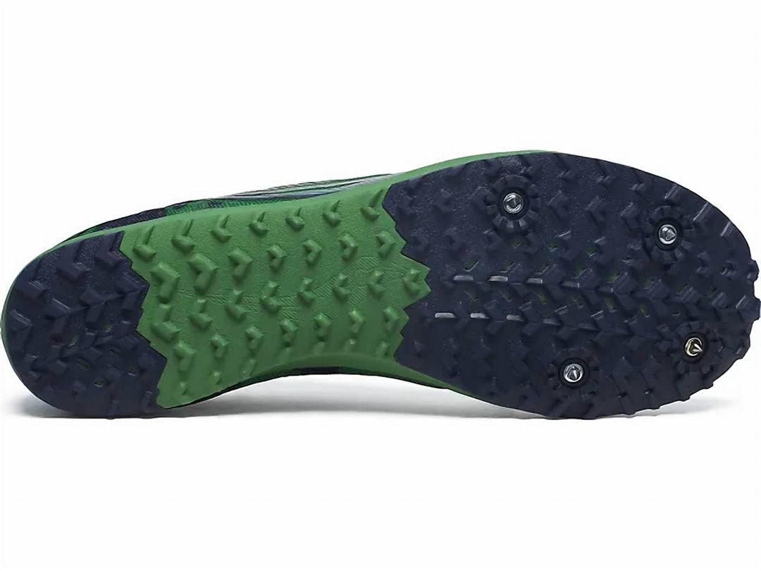 men's kilkenny xc 9 spike sneaker in juniper/white verte