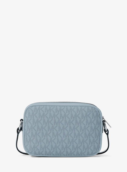 jet set travel small signature logo camera crossbody bag