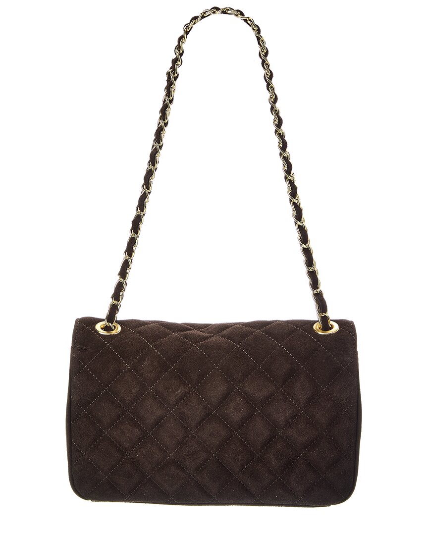 maeve quilted suede crossbody