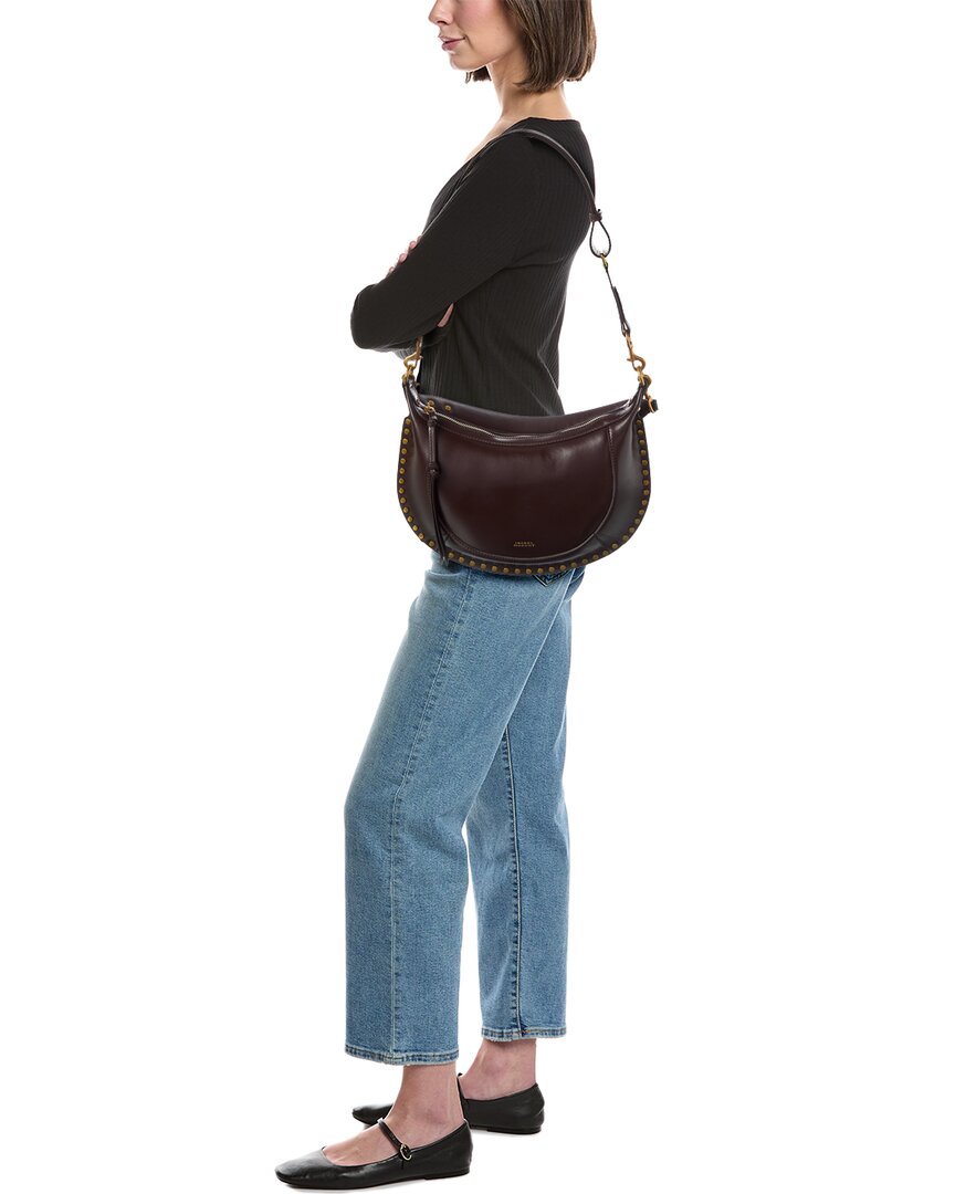 naoko leather hobo bag