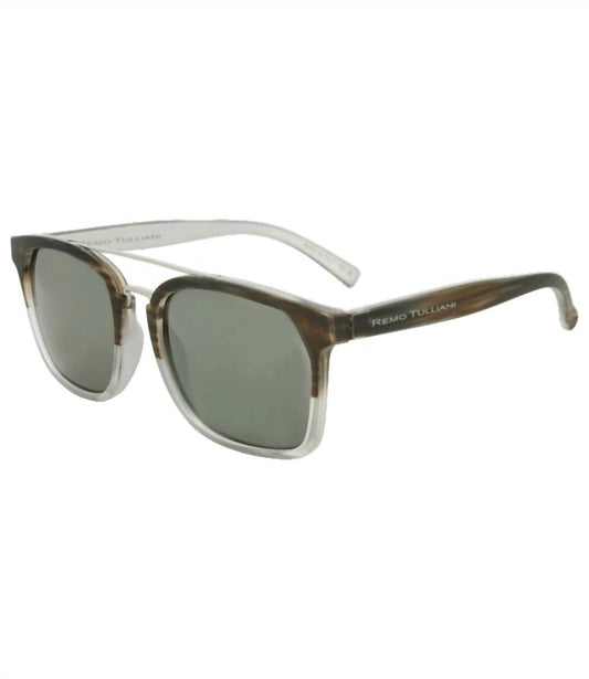 One Size - matte tort fade/black mirror lens
