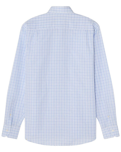 reynolds check linen-blend shirt