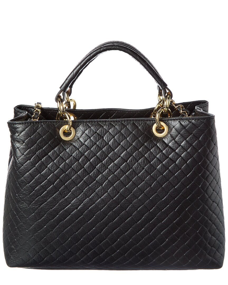 elspeth leather handbag