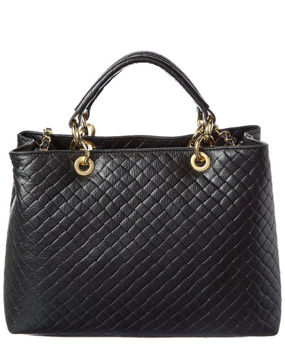 elspeth leather handbag