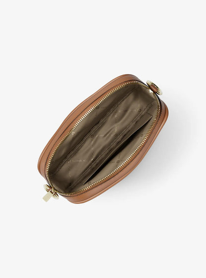 jet set small signature logo camera crossbody bag