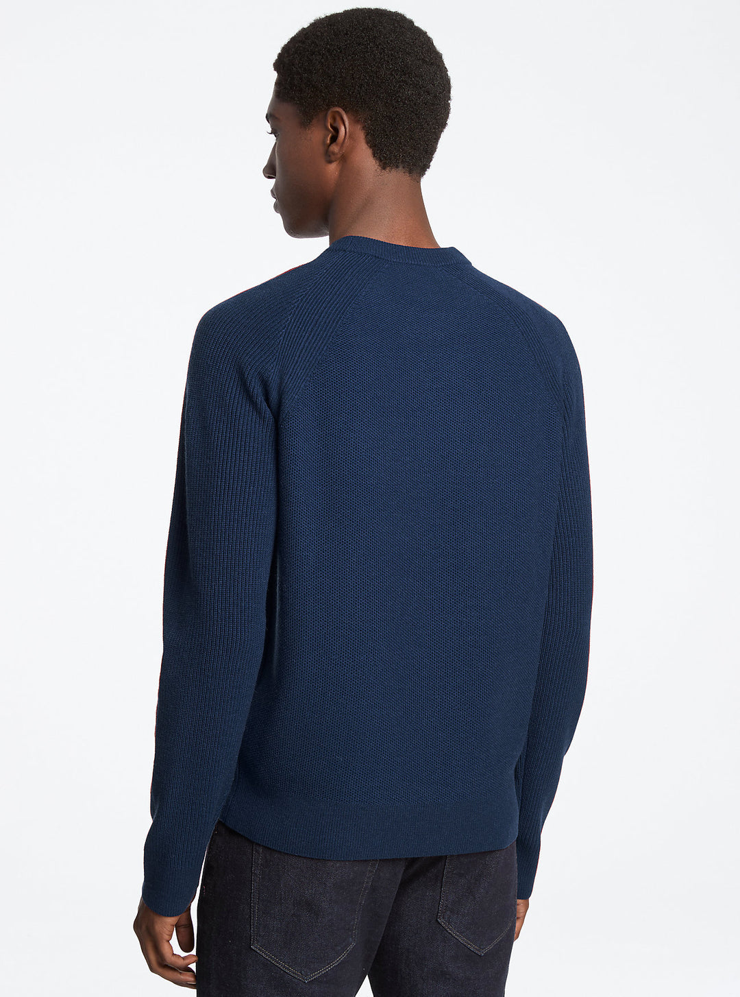 wool blend crewneck sweater