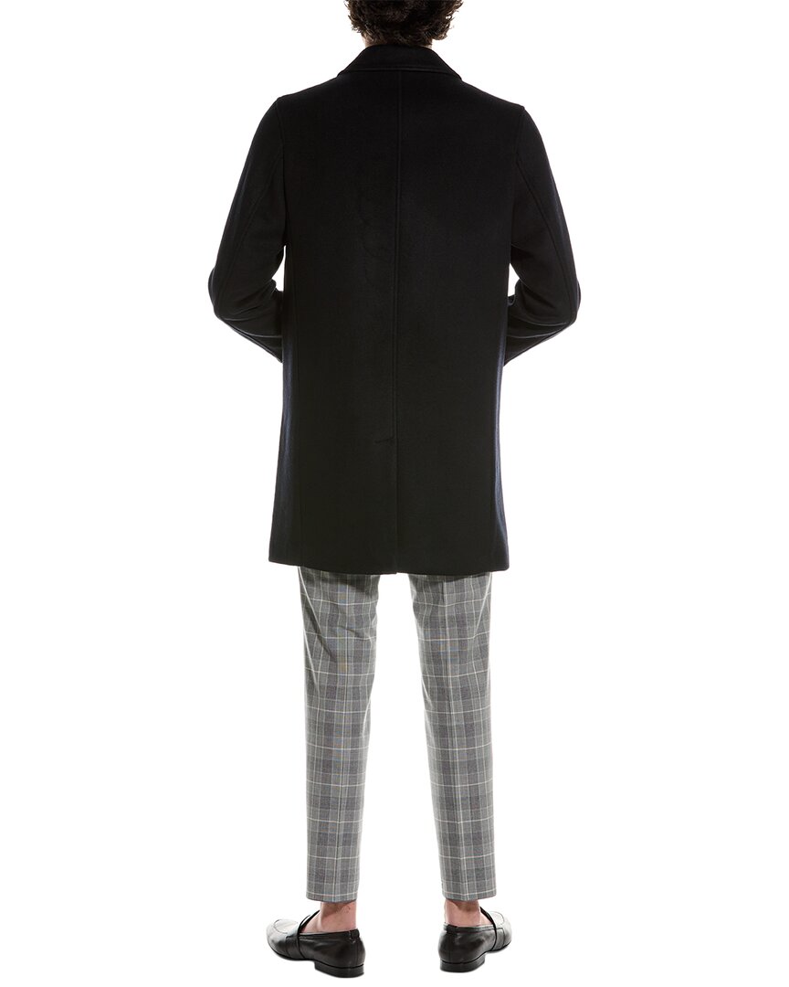 wool-blend coat