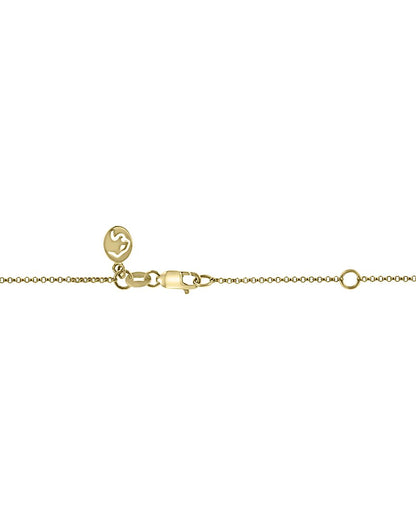 14k 0.06 ct. tw. diamond necklace