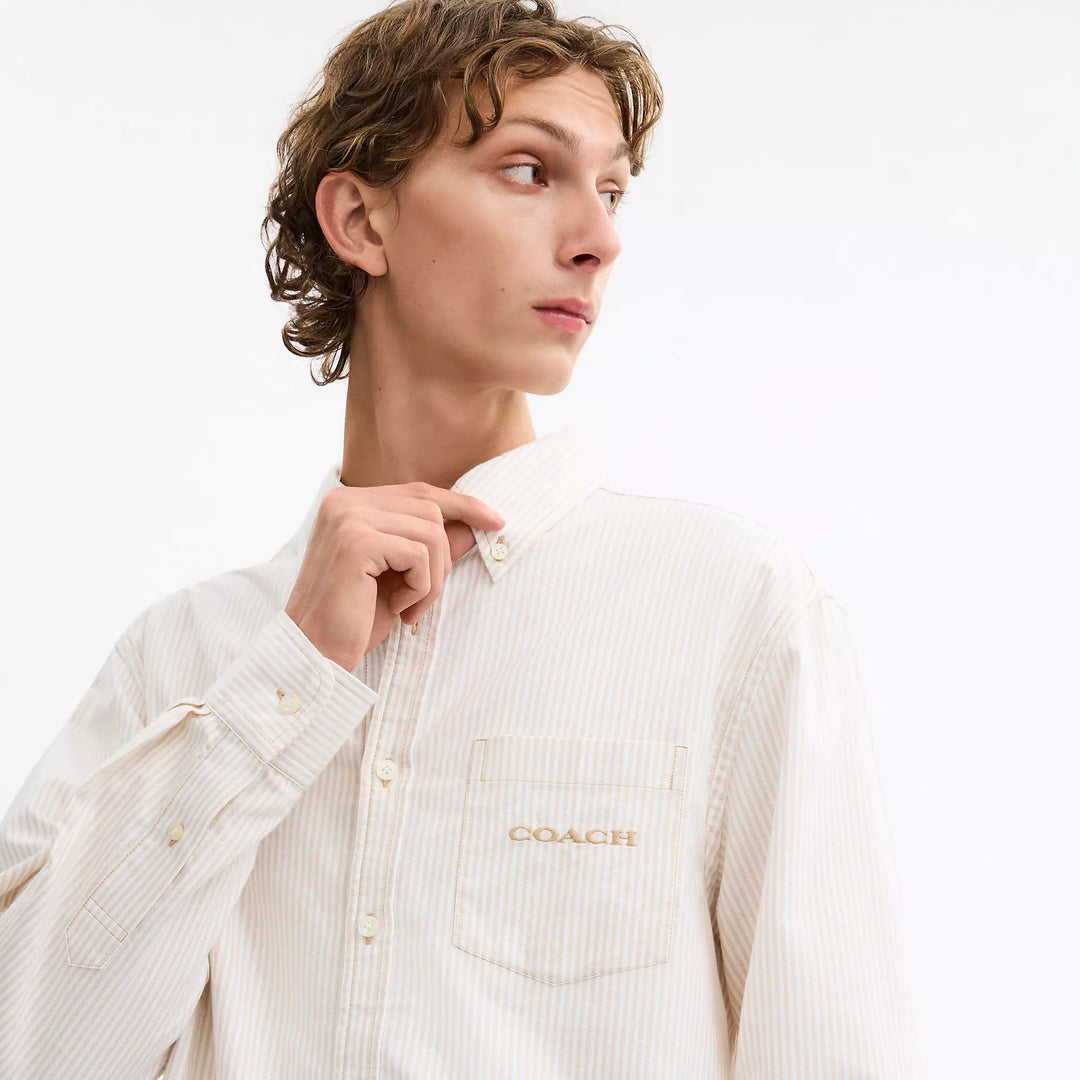 long sleeve button down shirt