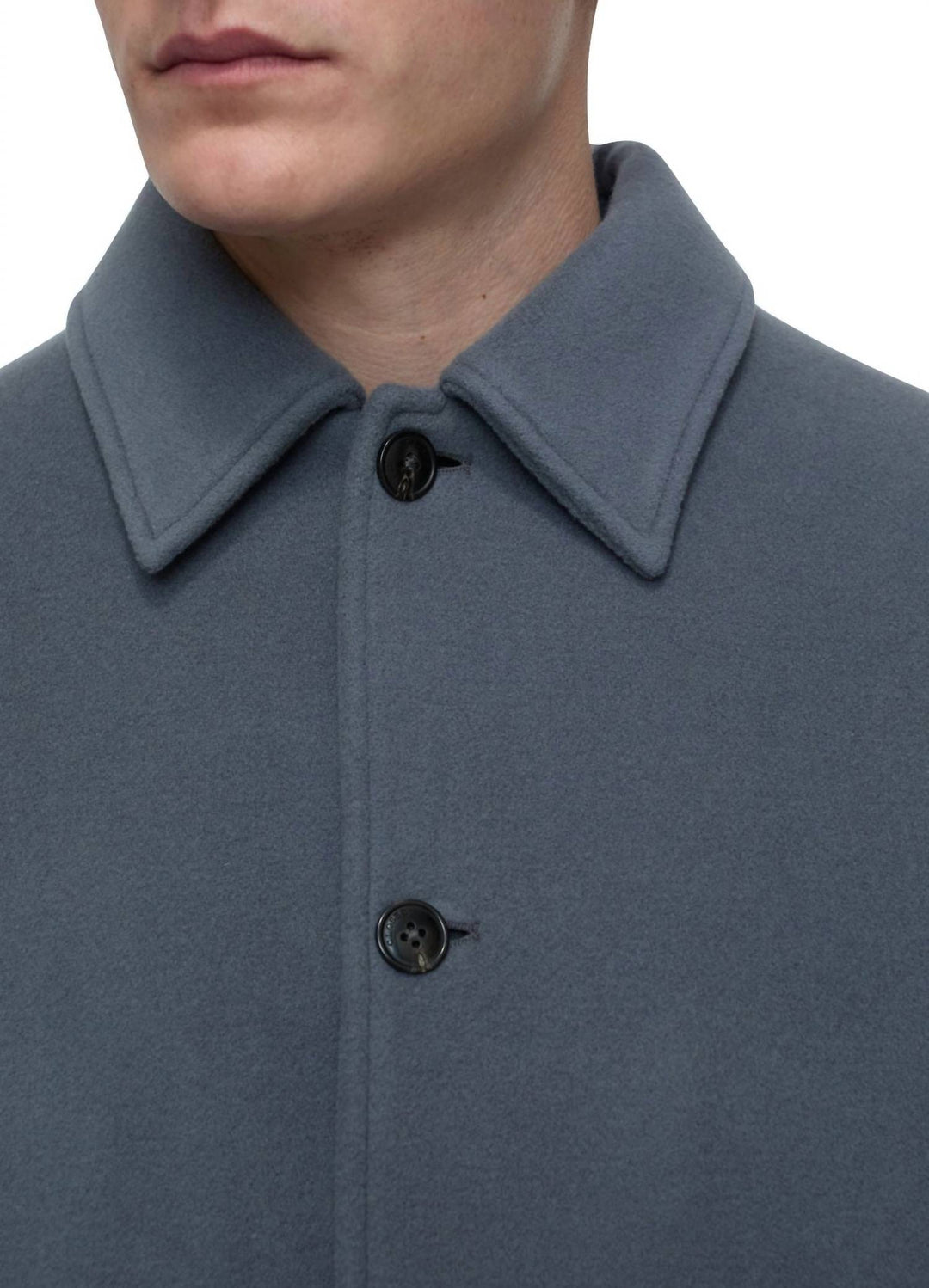 varsity blouson jacket in washed stone
