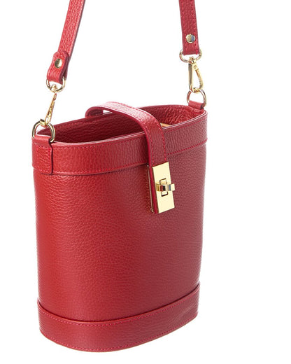 maxine16 leather bucket bag