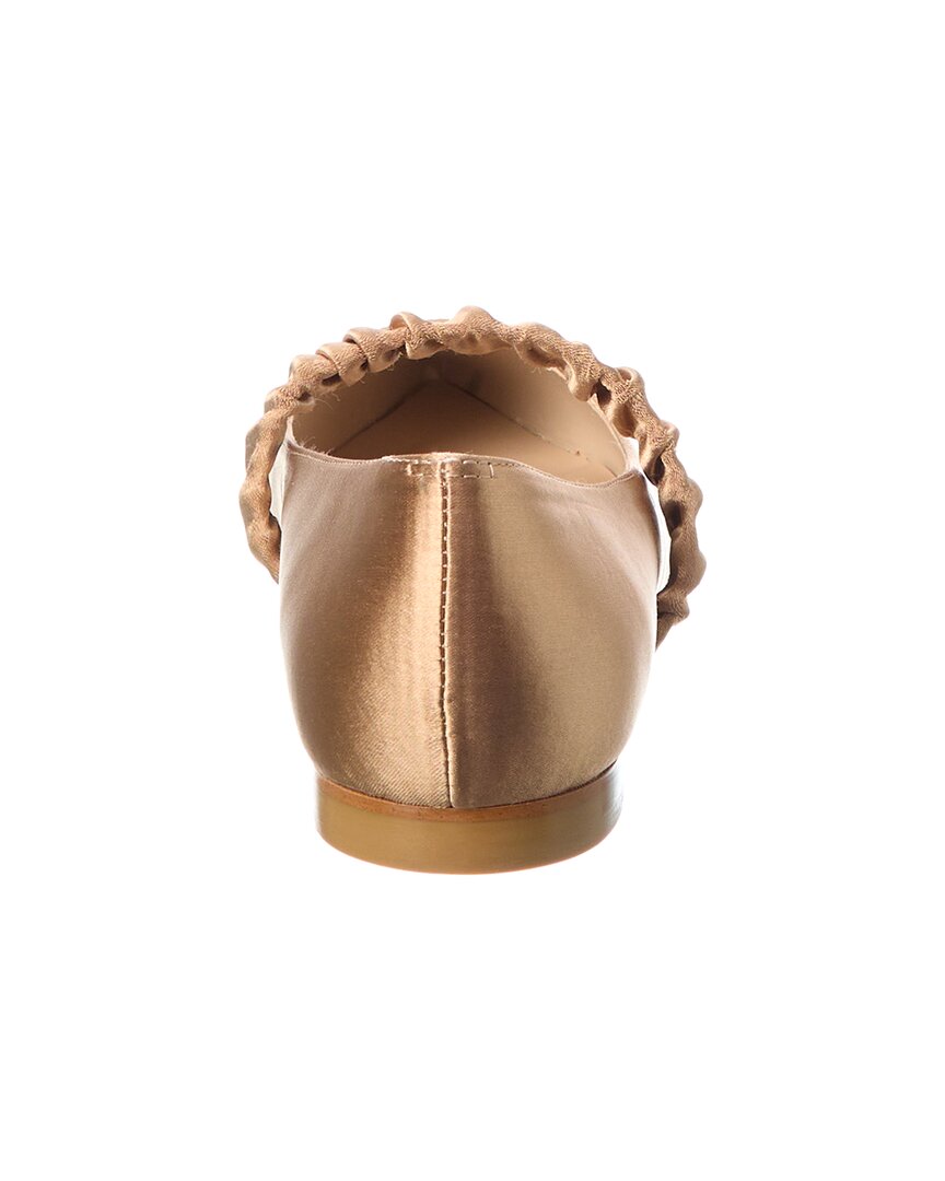 maxine satin ballet flat