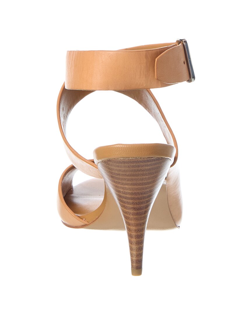 dahlia asymmetric leather sandal