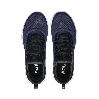 men's techloom tracer training shoes in black/navy/white