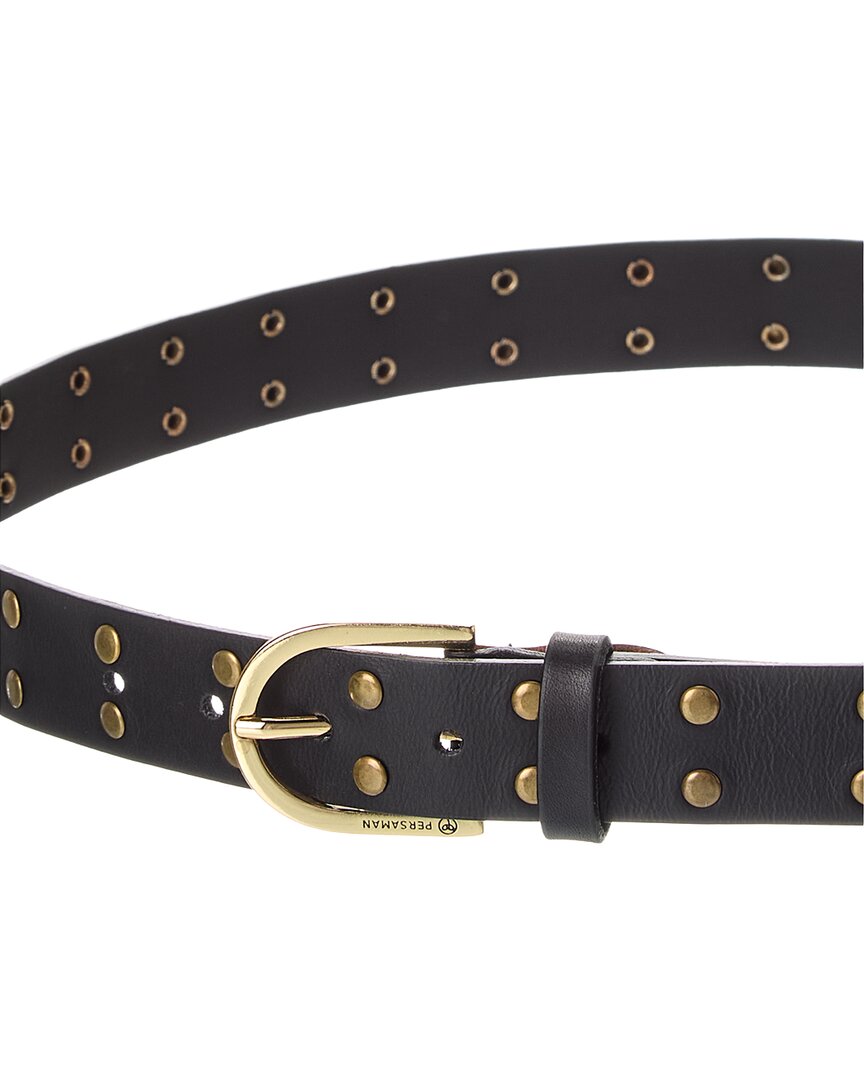 ambre leather belt