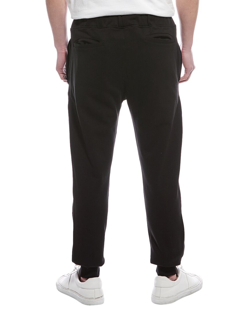 jersey tailored zip trouser