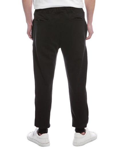 jersey tailored zip trouser