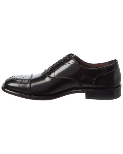 ferragamo leather oxford