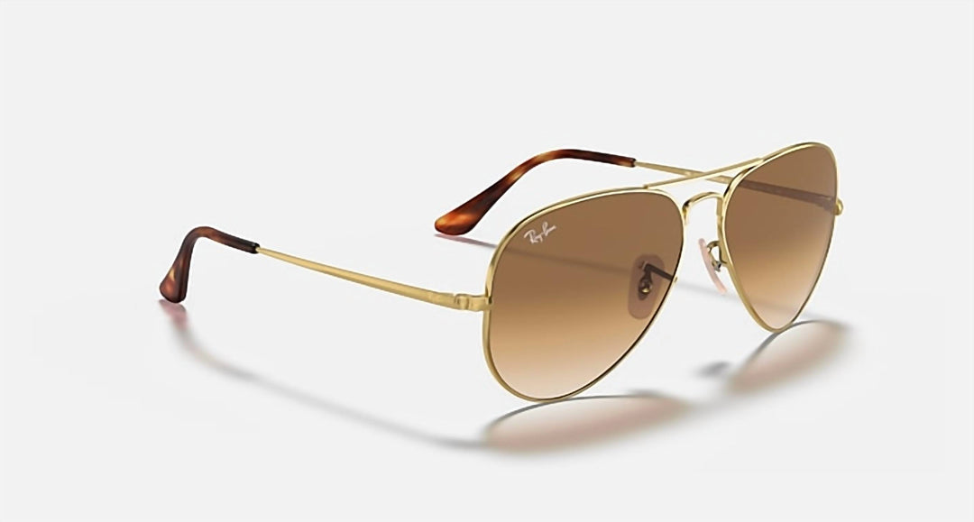 men's aviator metal ii sunglasses in polished arista gold