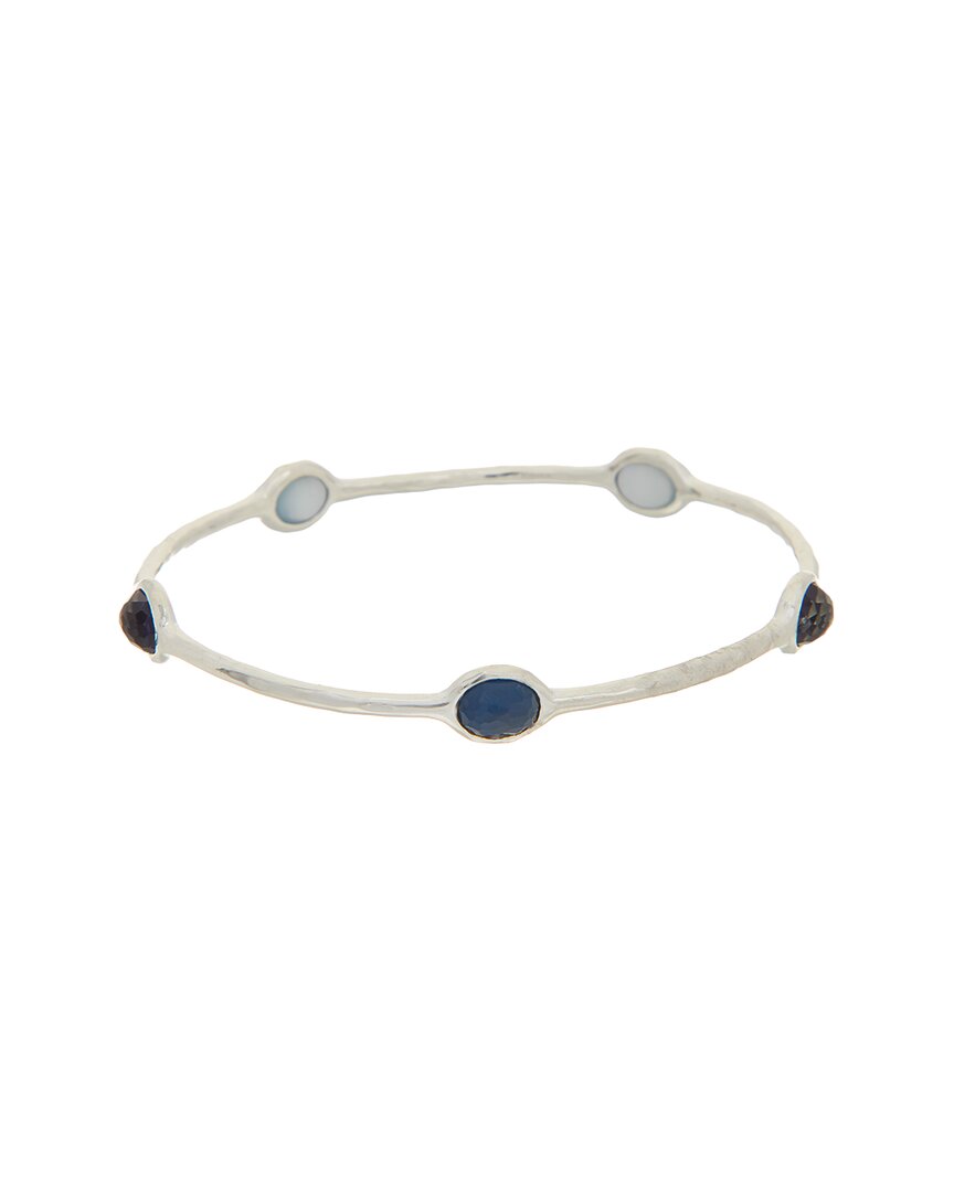 wonderland silver gemstone bracelet