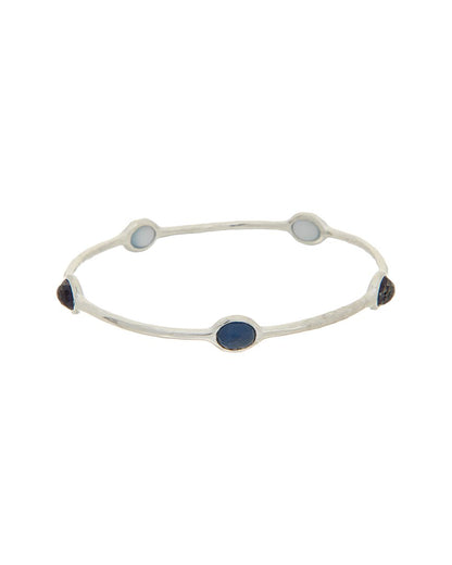 wonderland silver gemstone bracelet