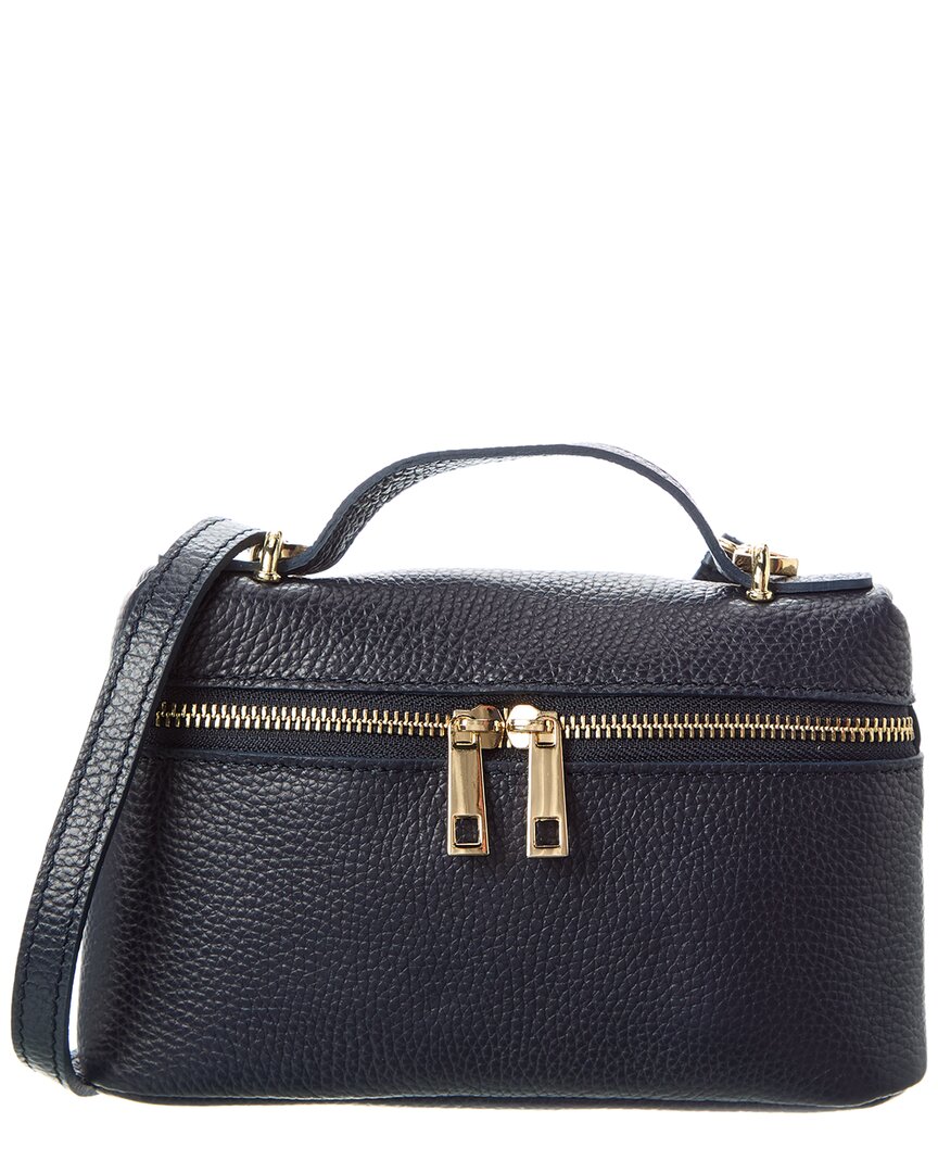 livia leather crossbody