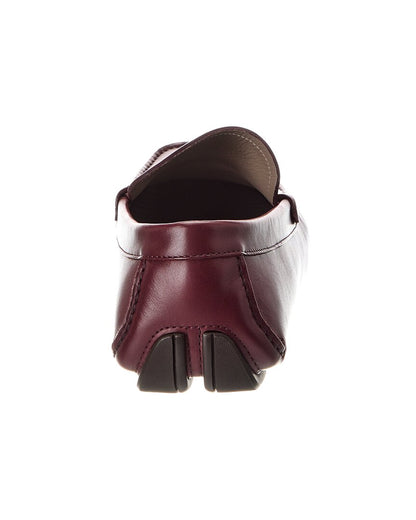 ferragamo newton leather loafer