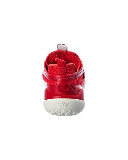 viv match leather & mesh sneaker