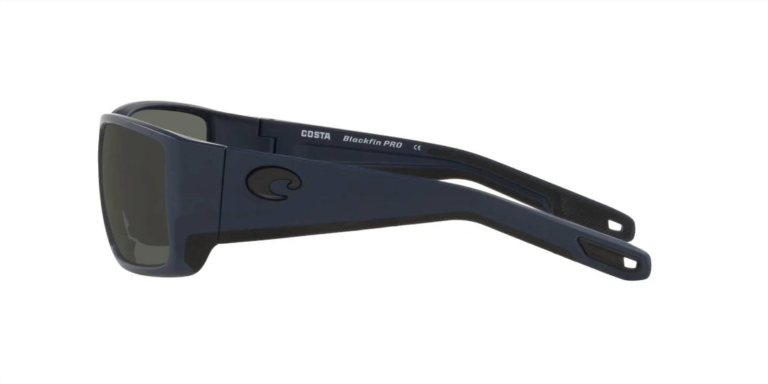 men's blackfin pro sunglasses in matte midnight blue/grey silver mirrored