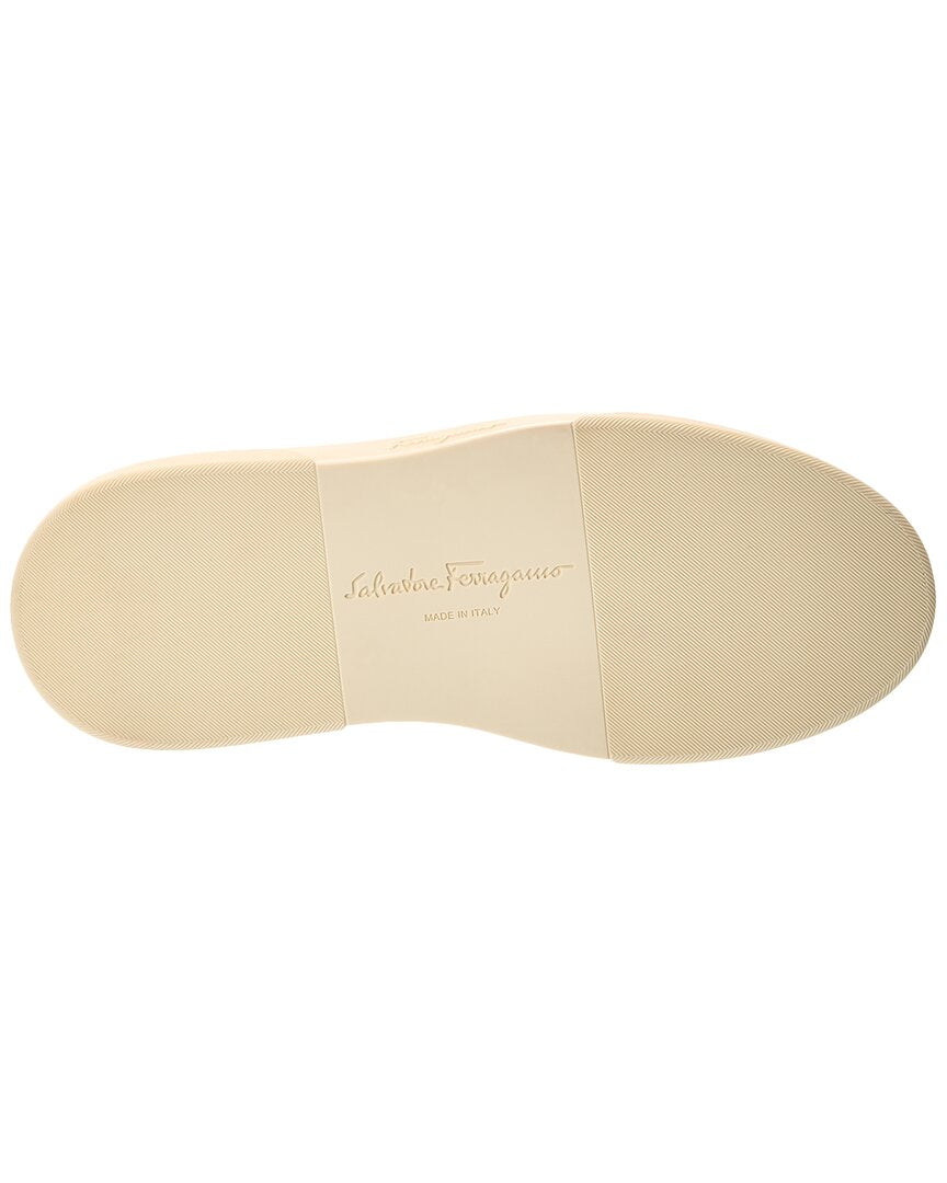 ferragamo cassina suede sneaker