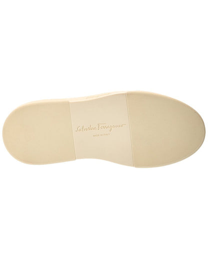 ferragamo cassina suede sneaker