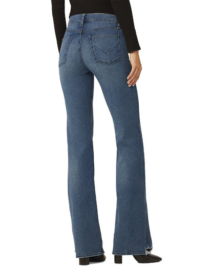 nico mid-rise bootcut (maternity) blue sunset maternity jean