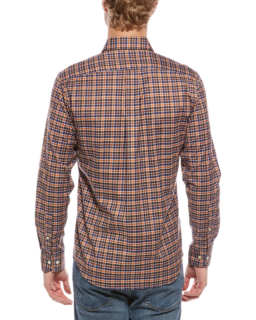 prep twill check shirt