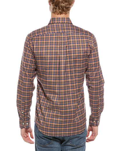 prep twill check shirt