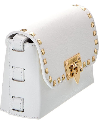 alessia studded leather crossbody